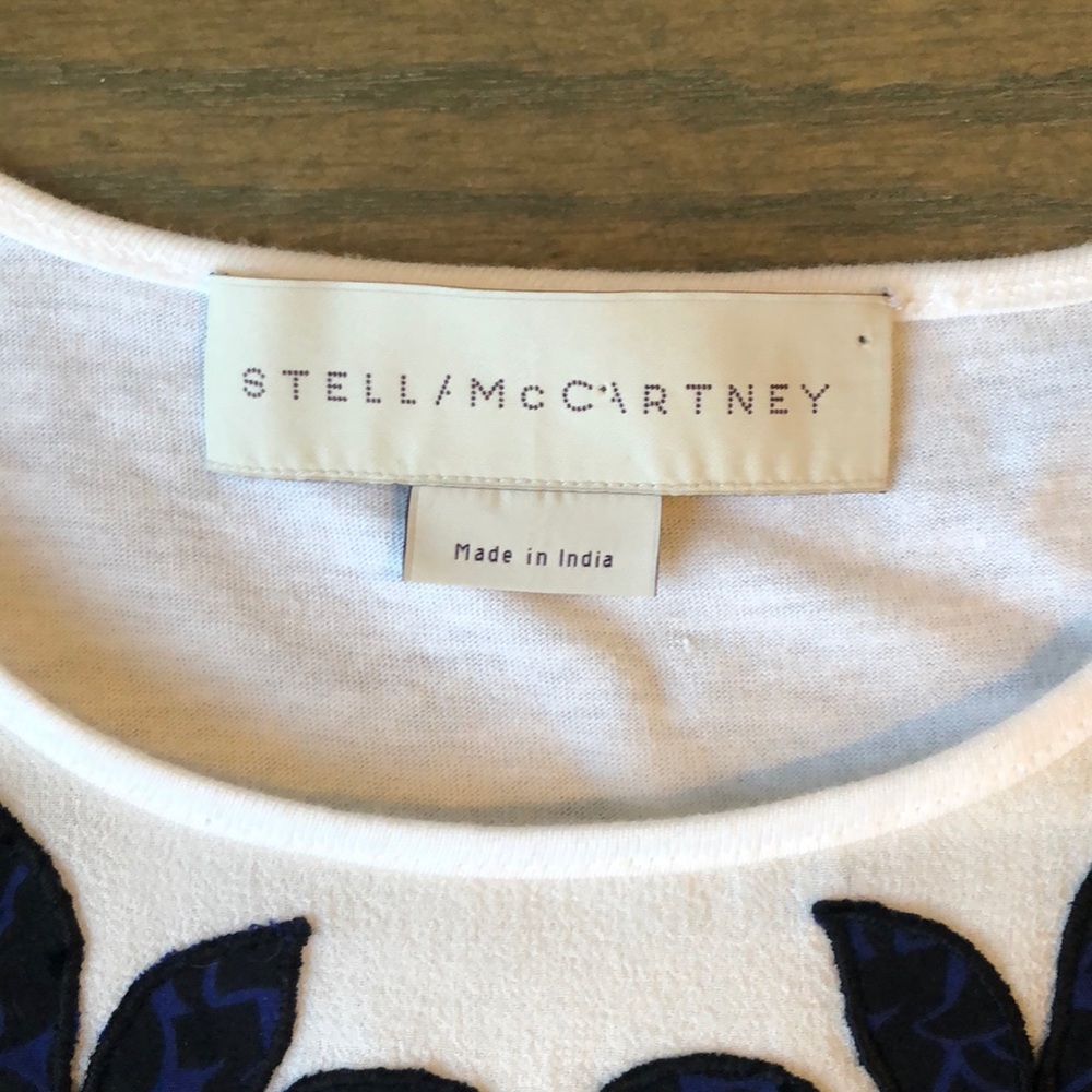 Stella McCartney Ivory Tank with Overlay - EU 38 - Picture 3 of 7